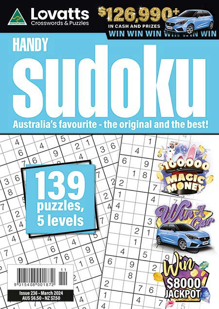 Lovatts Handy Sudoku-13 Issues