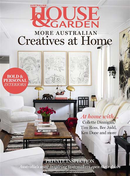 Australian House & Garden: More Australian Creatives  at Home