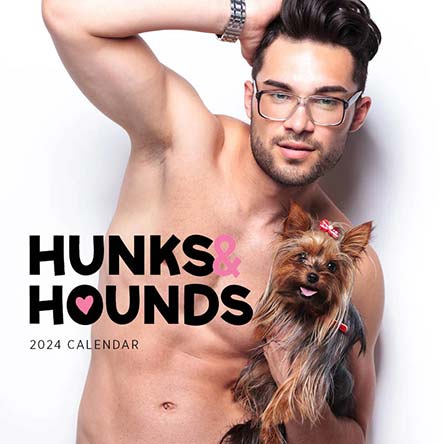 2024 Hunks and Hounds Calendar