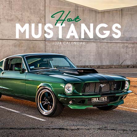 2024 Hot Mustangs Calendar