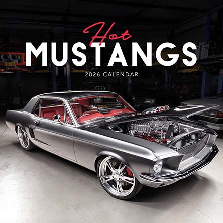 Hot Mustangs 2026 Calendar