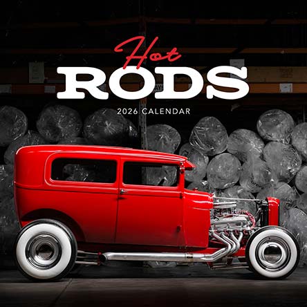 Hot Rods 2026 Calendar