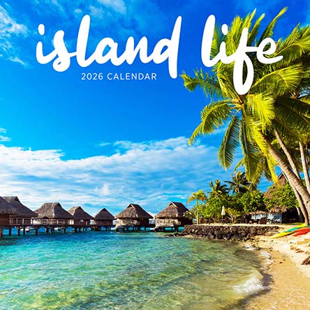 Island Life 2026 Calendar