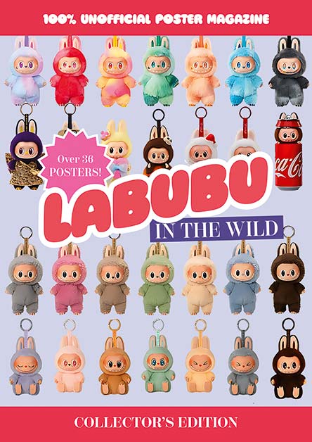100% Unofficial Labubu Poster Magazine