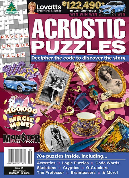 Lovatts Acrostic Puzzles-6 Issues