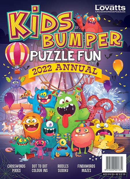 Lovatts Kids Bumper Puzzle Fun Annual 2018