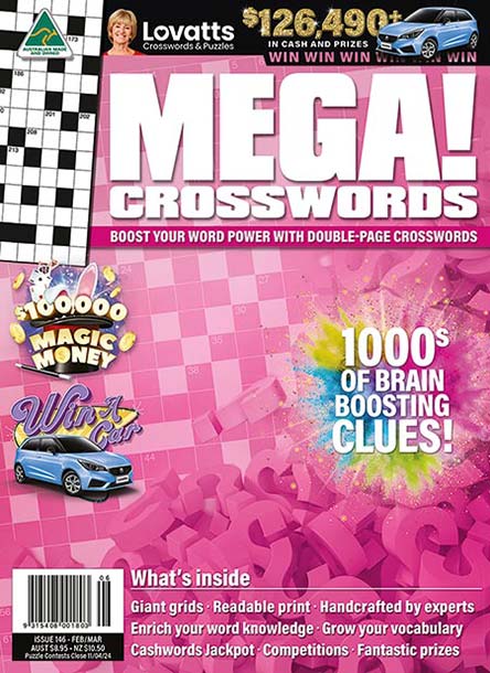 Lovatts Mega Crossword-6 Issues