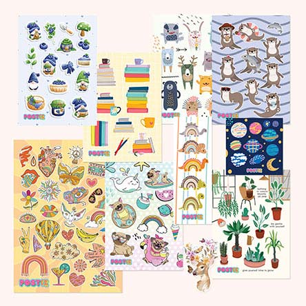 Postix Mystery Mix Sticker Subscription