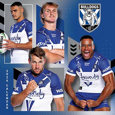 NRL Canterbury-Bankstown Bulldogs 2026 Calendar