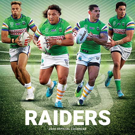2024 NRL Canberra Raiders Calendar