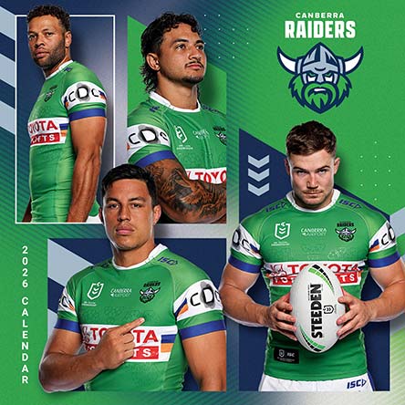 NRL Canberra Raiders 2026 Calendar