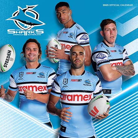 NRL Cronulla Sharks 2025 Calendar