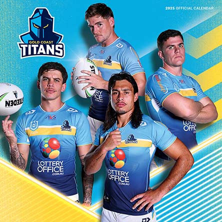 NRL Gold Coast Titans 2025 Calendar