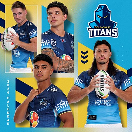 NRL Gold Coast Titans 2026 Calendar