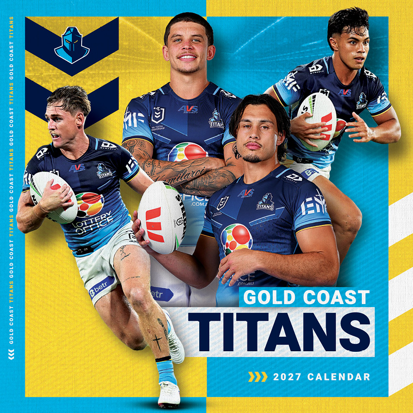 NRL Gold Coast Titans Calendar 2027