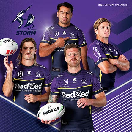 NRL Melbourne Storm 2025 Calendar