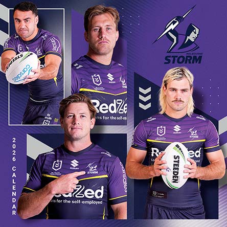 NRL Melbourne Storm 2026 Calendar