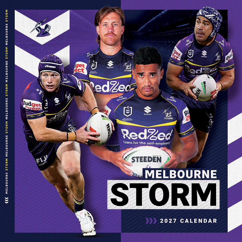 NRL Melbourne Storm Calendar 2027