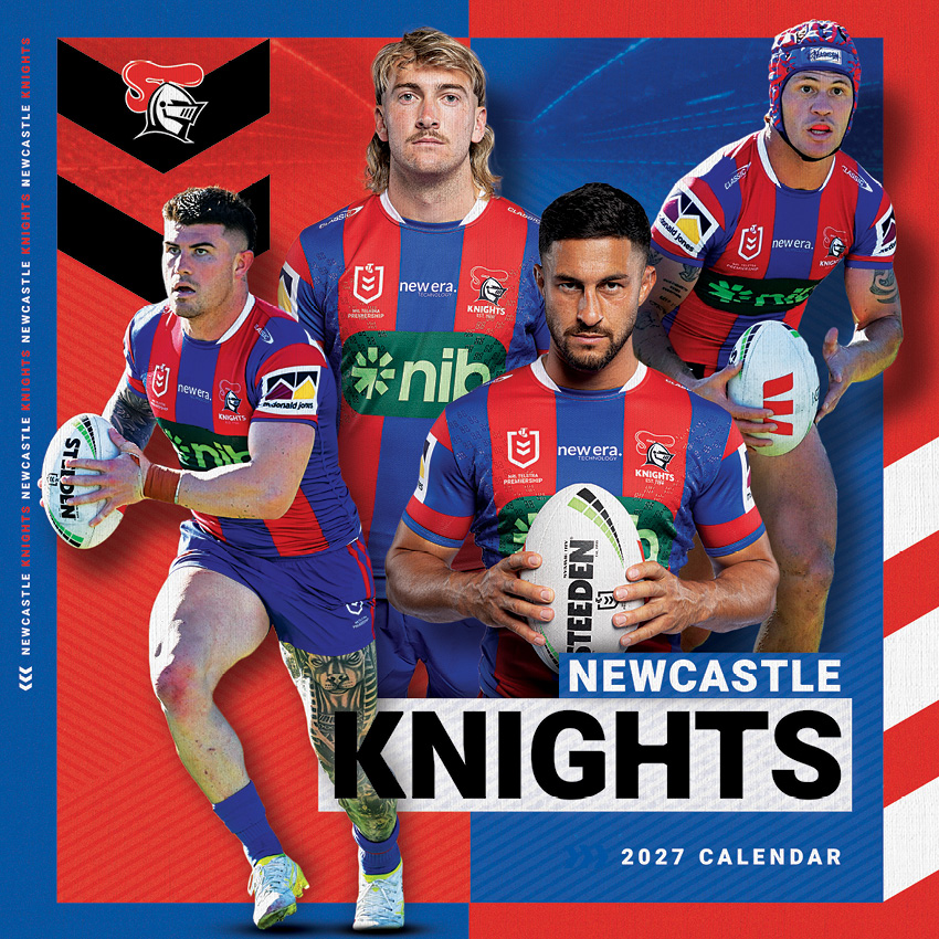 NRL Newcastle Knights Calendar 2027