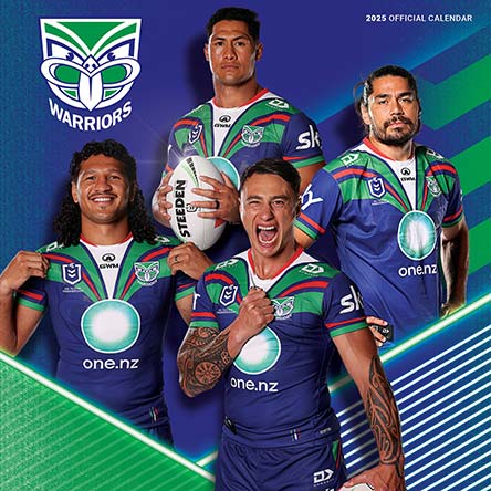 NRL New Zealand Warriors 2025 Calendar