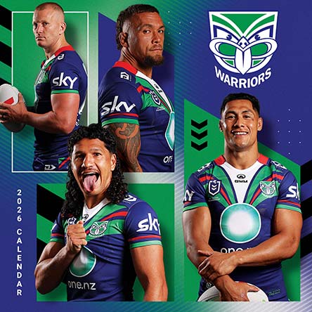 NRL New Zealand Warriors 2026 Calendar