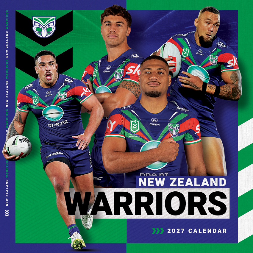 NRL NZ Warriors Calendar 2027