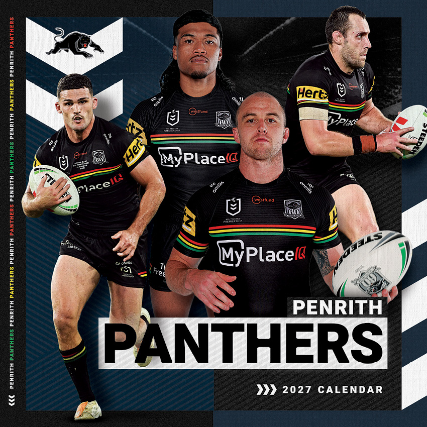 NRL Penrith Panthers Calendar 2027