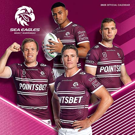 NRL Manly Sea Eagles 2025 Calendar