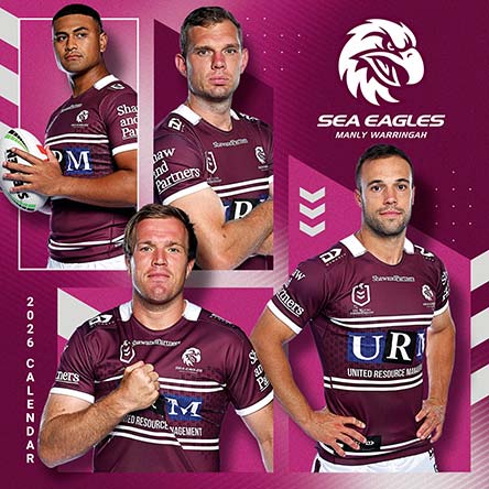 NRL Manly Sea Eagles 2026 Calendar