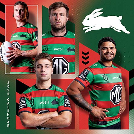 NRL South Sydney Rabbitohs 2026 Calendar