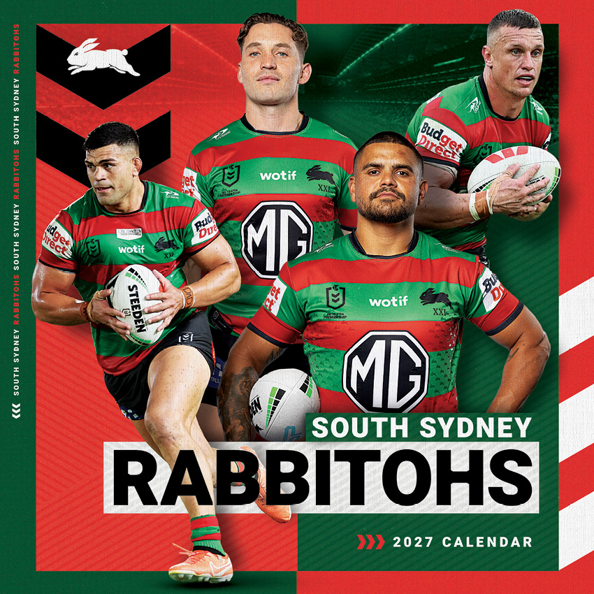 NRL South Sydney Rabbitohs Calendar 2027