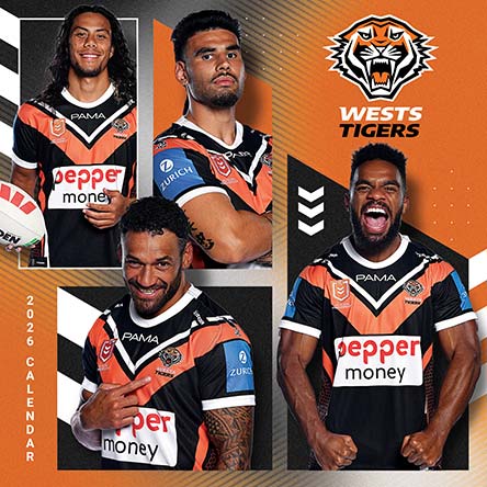 NRL Wests Tigers 2026 Calendar