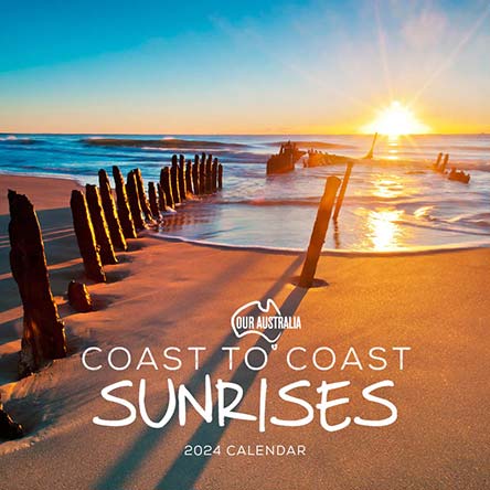 2024 Our Australia Coast to Coast Sunrises Calendar