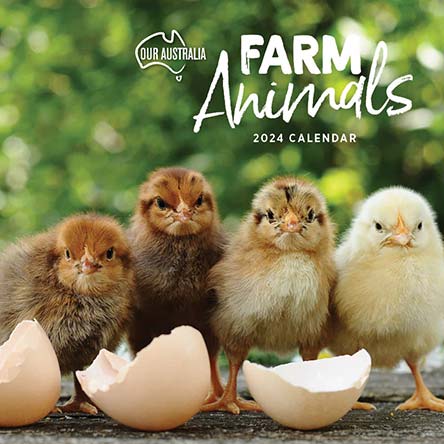 2024 Our Australia Farm Animals Calendar