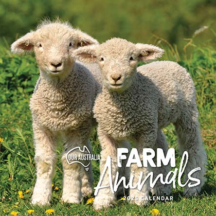 Our Australia Farm Animals 2025 Calendar
