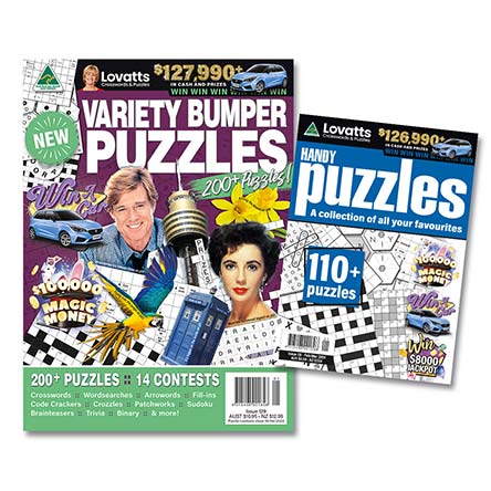 Lovatts Puzzles Bundle 6 Issues