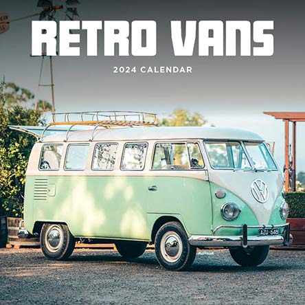 2024 Retro Vans Calendar