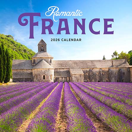 Romantic France 2026 Calendar