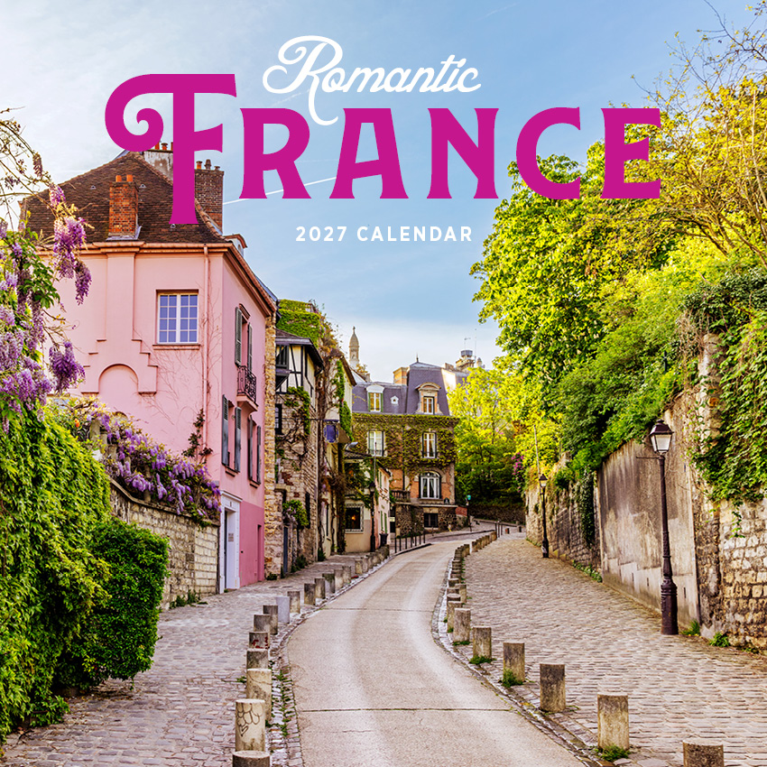 Romantic France Calendar 2027