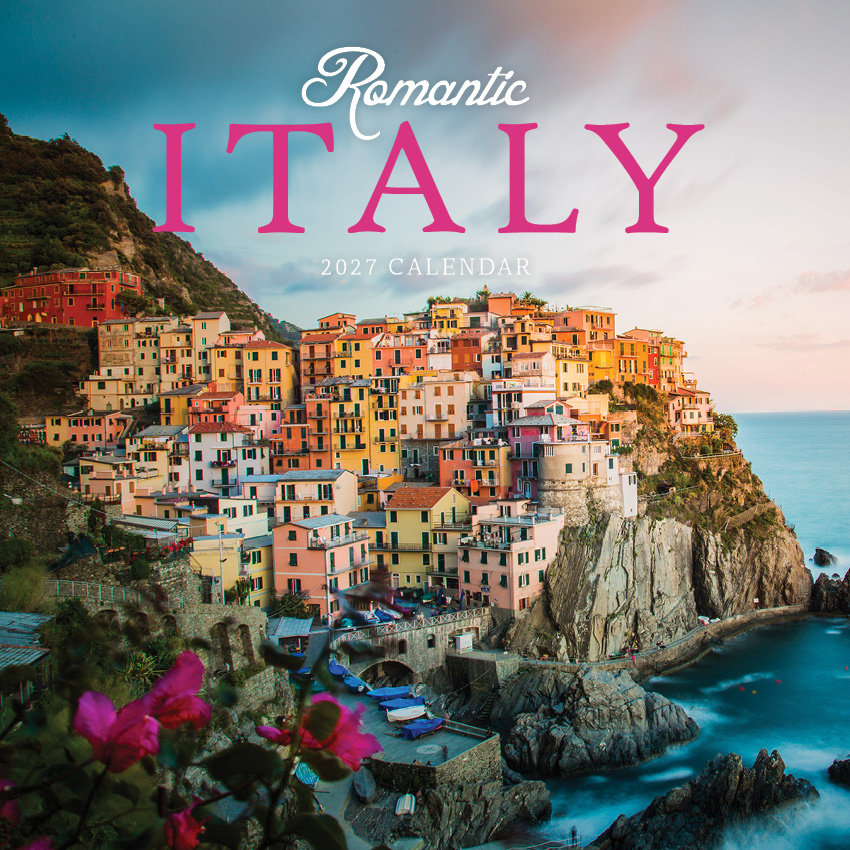 Romantic Italy Calendar 2027