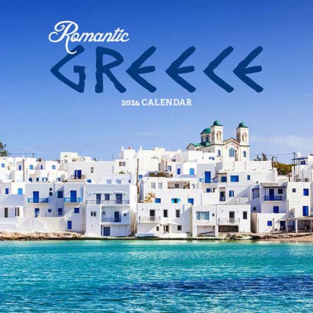 2024 Romantic Greece Calendar