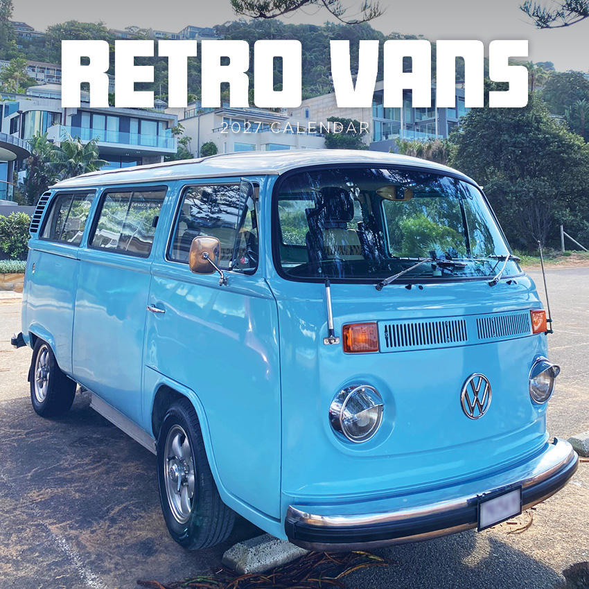Retro Vans Calendar 2027