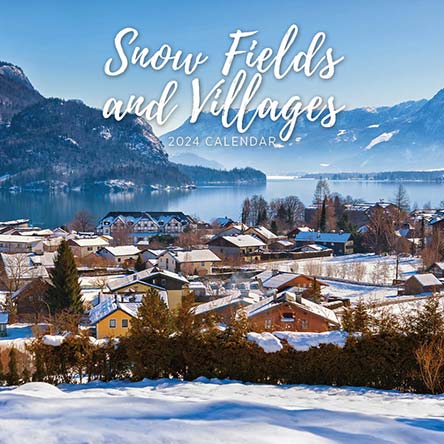 2024 Snow Fields and Villages Calendar