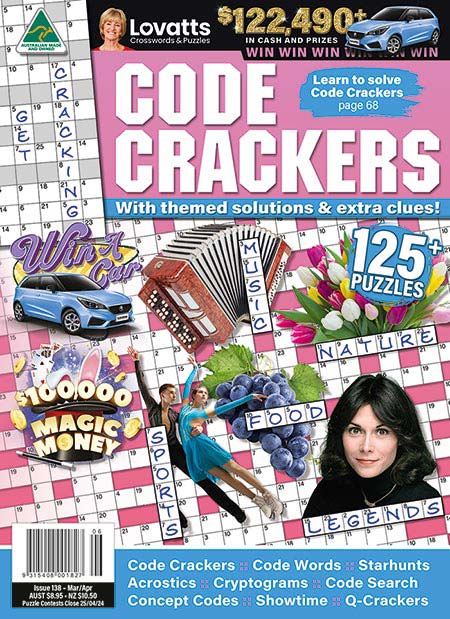 Lovatts Code Crackers Magazine Subscription-6 Issues