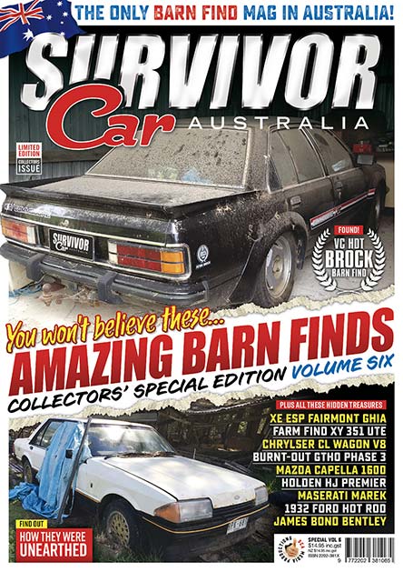 Survivor Car: Special Edition Vol 6- Amazing Barn Finds