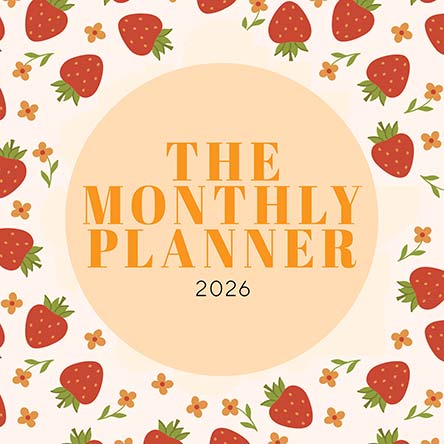 The Monthly Planner 2026 Calendar