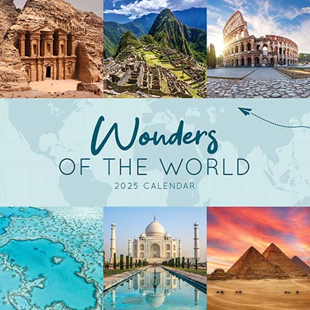 Wonders of the World 2025 Calendar
