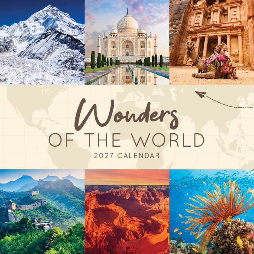 Wonders of the World Calendar 2027