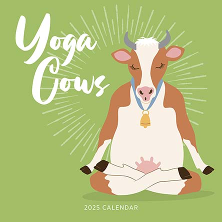 Yoga Cows 2025 Calendar